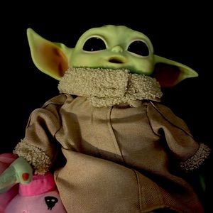 So this is a baby Yoda plushy I’m looking to make a round 49 to 55